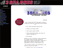 Tablet Screenshot of 3seabees.com
